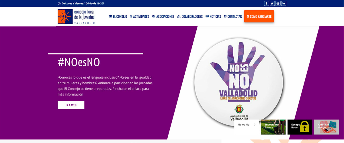 diseño web a medida valladolid